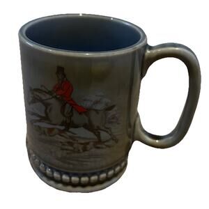 Wade Irish Porcelain Mug Fox Hunting Horse Dogs Coffee Drinking